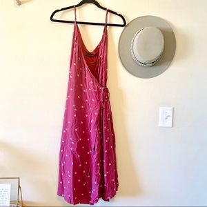 Abercrombie & Fitch Floral Wrap Dress